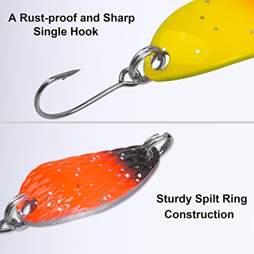 Trout Spoon Lure Set: Metal Baits for Trout