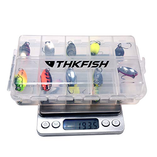 THKFISH Spoon Fishing Lures - Trout Spoons 20Pcs