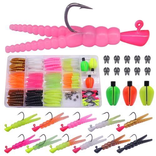 165-Piece Trout Lure Kit for Creek & River Fishing