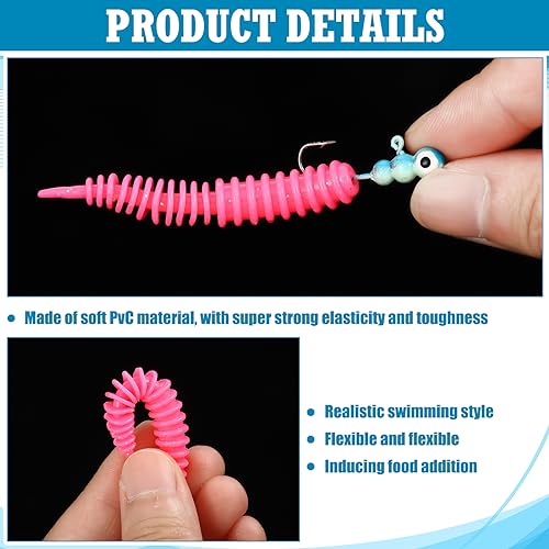 88 Pc Ice Fishing Jigs Kit for Trout