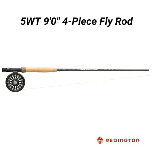 Redington Trout Fly Fishing Kit, 5 Weight, 9' Rod