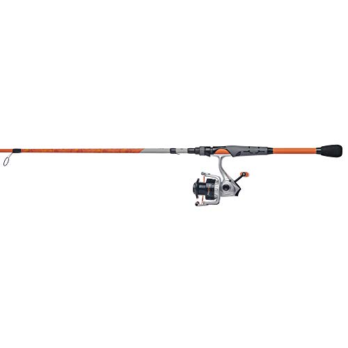Abu Garcia 7’ Max PRO Spinning Combo, Lightweight Aluminum Spool