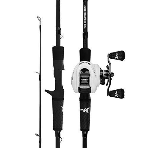 KastKing Crixus Baitcasting Combo, 6ft 6in