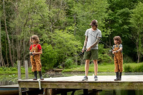 Shakespeare Crusader Trout Fishing Combo, Red/Black/Cork