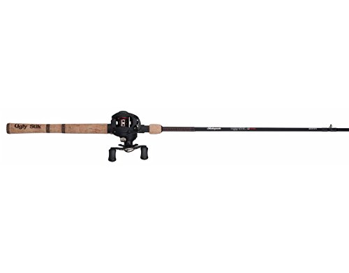 Ugly Stik 6’6” Elite Baitcast Combo, Fast Action