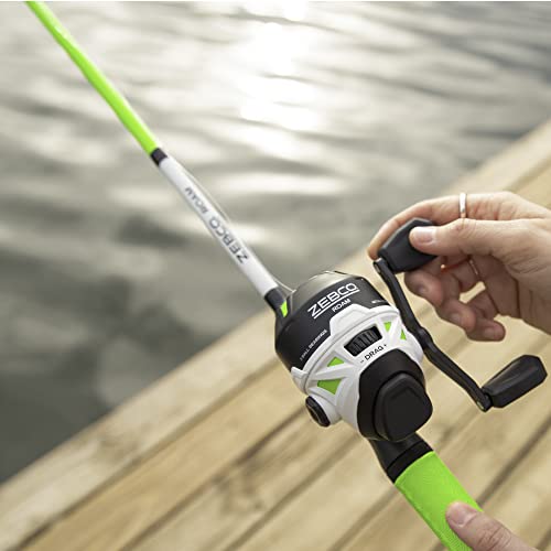 Zebco Roam Fishing Combo: Telescopic Rod, Anti-Reverse Reel