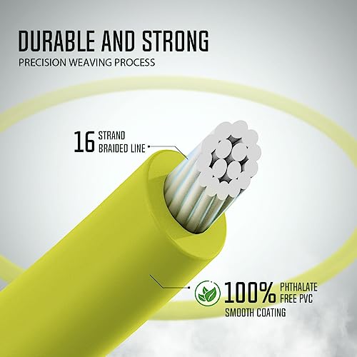 Piscifun Sword Fly Line - WF4wt, Fluorescent Yellow