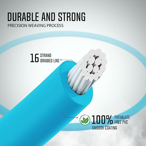 Piscifun Sword Fly Fishing Line WF5wt, 100FT Sky Blue