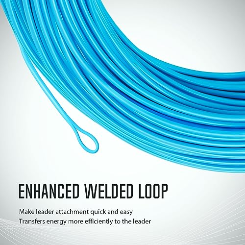 Piscifun Sword Fly Fishing Line WF5wt, 100FT Sky Blue