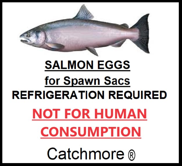Michigan Harvested Trout Fishing: Catchmore Natural Color Salmon Eggs