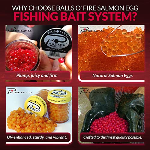 Pautzke Balls O' Fire Salmon Eggs - Trout Fishing Essential