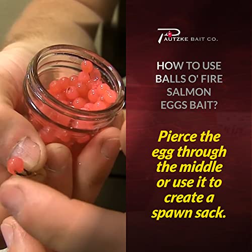 Pautzke Balls O' Fire Salmon Eggs - Trout Fishing Essential