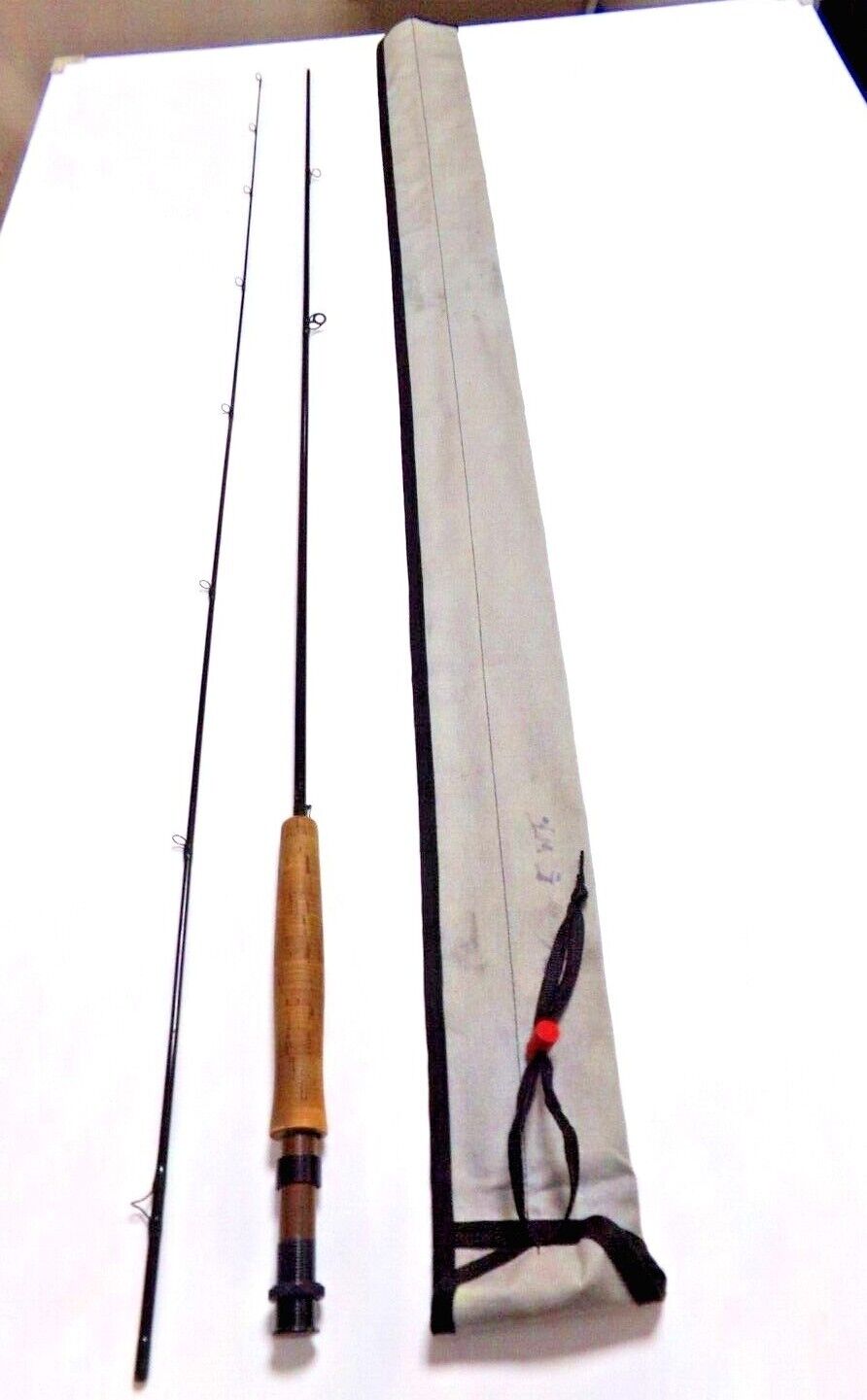 Assorted Vintage Trout Fly Rods with Cases: Gallatin Onyx, Montaque, L.L. Bean