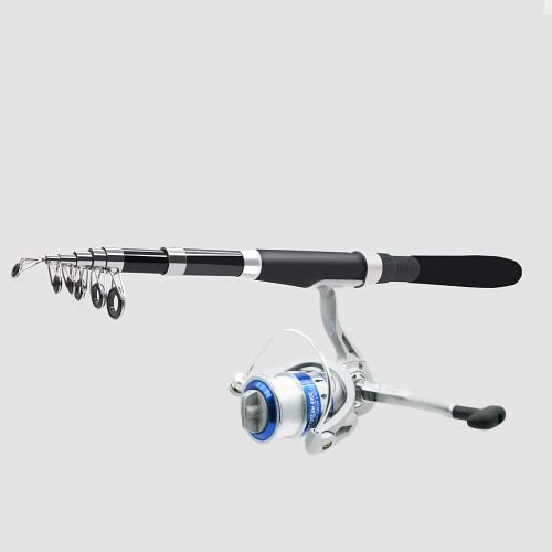 Trout Fishing Combo: Rods, Reels, Lures, Carrier Bag