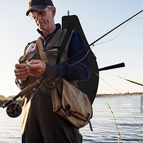 Lightweight 4-Piece Graphite Fly Fishing Combo with Carrier