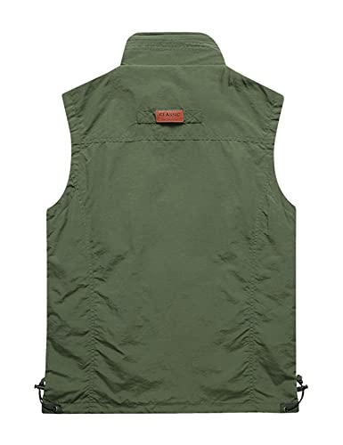 Men's Quick-Dry Trout Fishing Vest with Multi Pockets