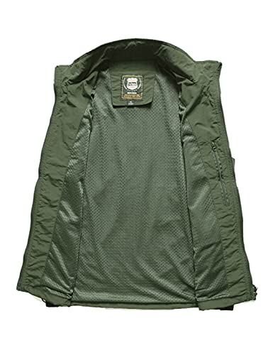 Men's Quick-Dry Trout Fishing Vest with Multi Pockets