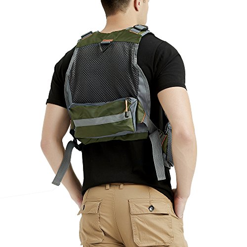 Adjustable Trout Fly Fishing Vest for Men and Women