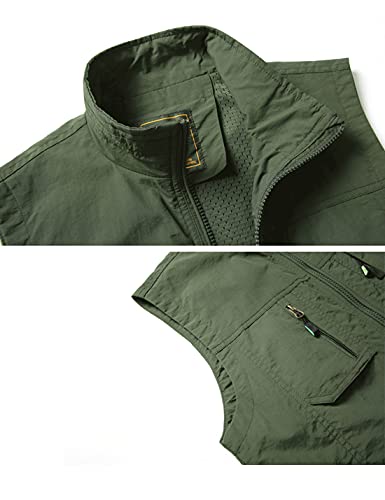 Men's Quick-Dry Trout Fishing Vest with Multi Pockets
