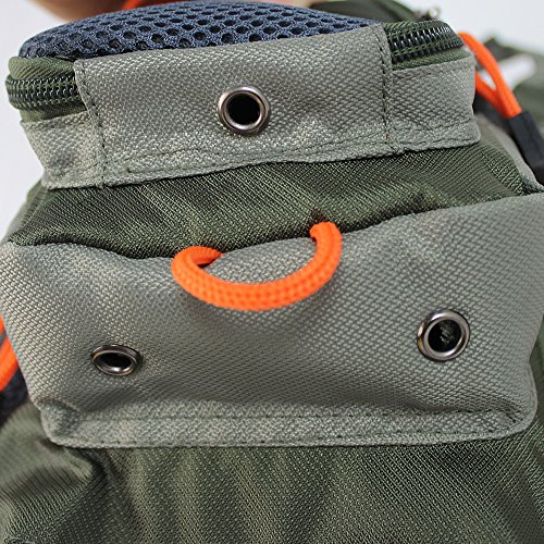 Kylebooker Army Green Mesh Fishing Vest for Men/Women
