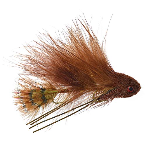 Mini Dungeon Brown Articulated Streamers - Set of 3