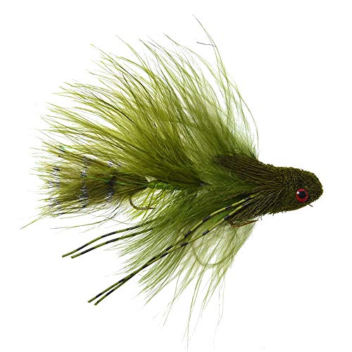 Mini Dungeon Articulated Streamers Trout Bass Fly Fishing Flies