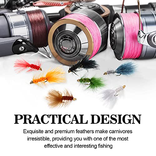 35pcs Woolly Bugger Trout Fishing Streamer Flies