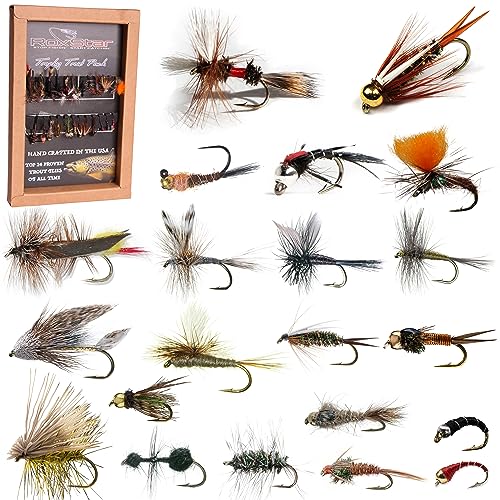 RoxStar Fly Shop Trophy Trout 24pk: Top Flies
