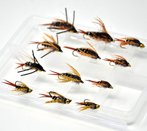 Trout Fly Fishing Flies 12Pcs Assortment 20 Incher