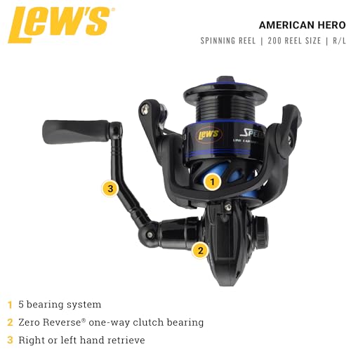 Lew's American Hero 200 Spinning Reel