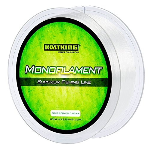 KastKing Monofilament Trout Fishing Line, Ice Clear