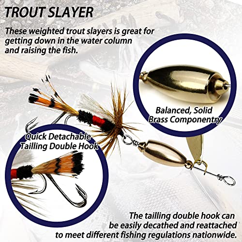 Trout Fishing Lures: Spinners, Bait, and Bass Kit