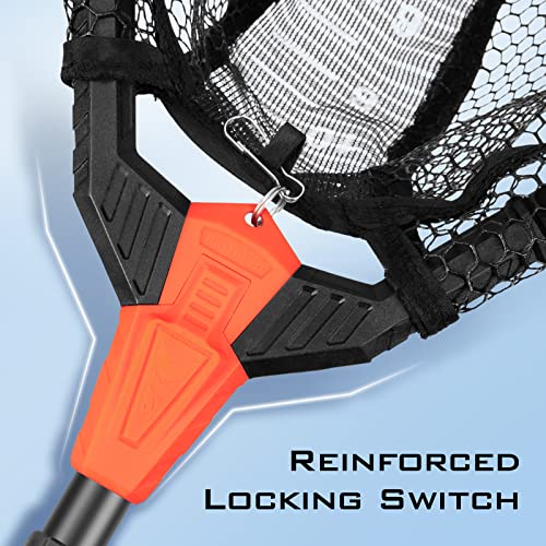 KastKing Pontus Foldable Trout Landing Net, Lightweight & Portable