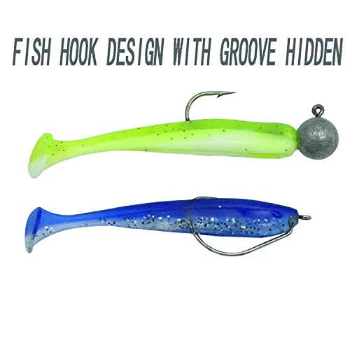 Trout Fishing Soft Plastic Lure Kit - 100PCS/7cm