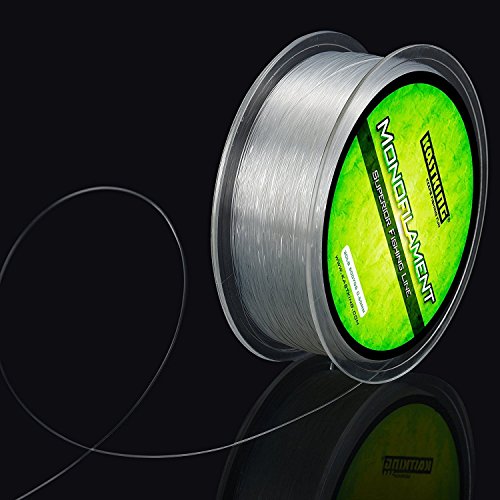 KastKing Monofilament Trout Fishing Line, Ice Clear