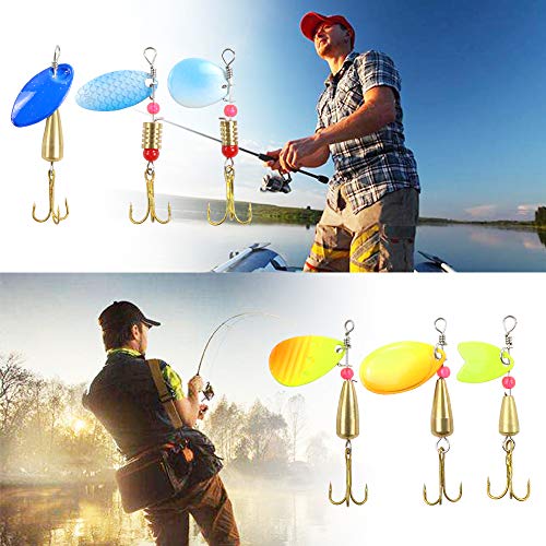 30-Piece Assorted Metal Lures for Trout Fishing