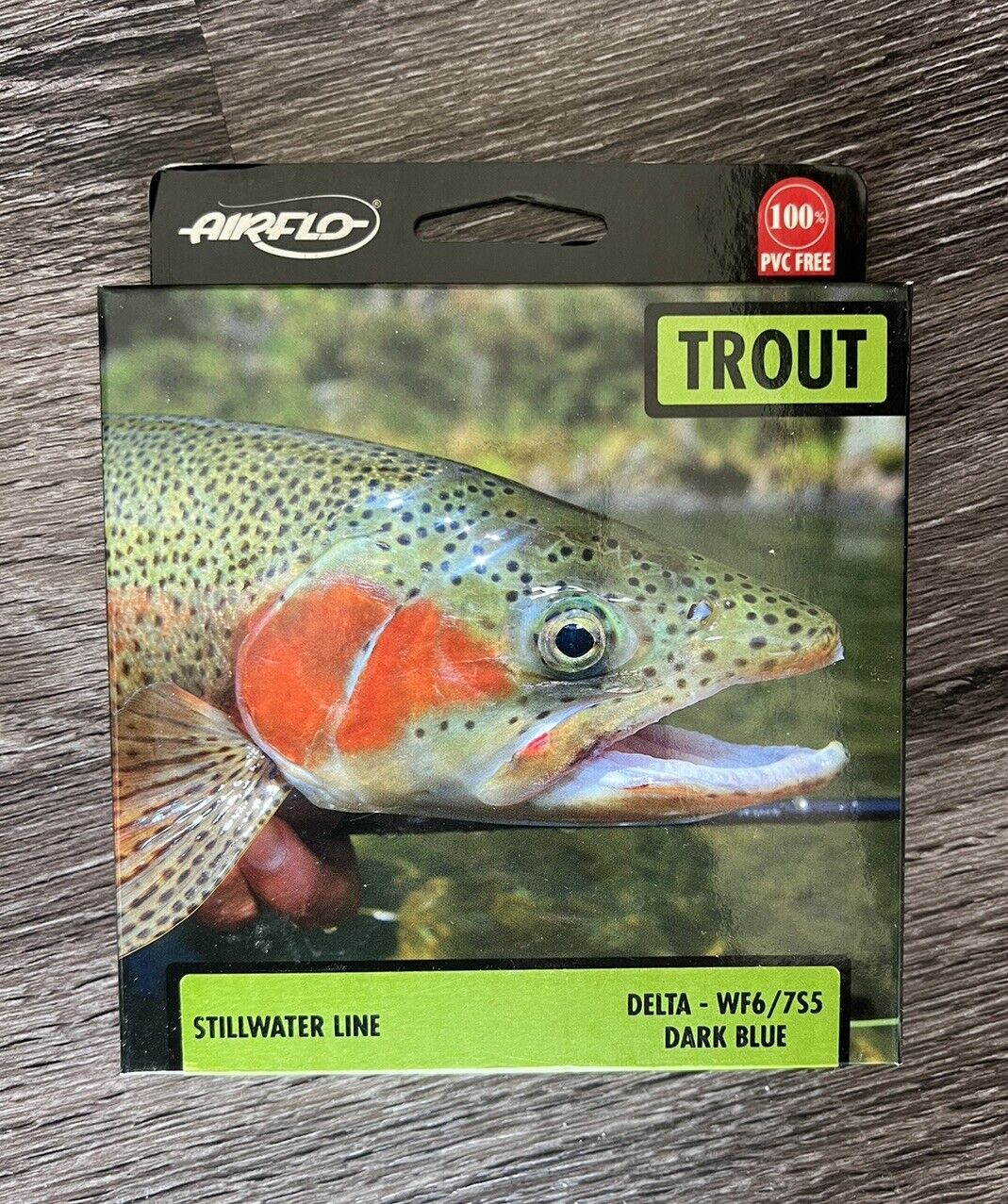AirFlo Trout Stillwater Fly Line - WF6/7S5, Dark Blue