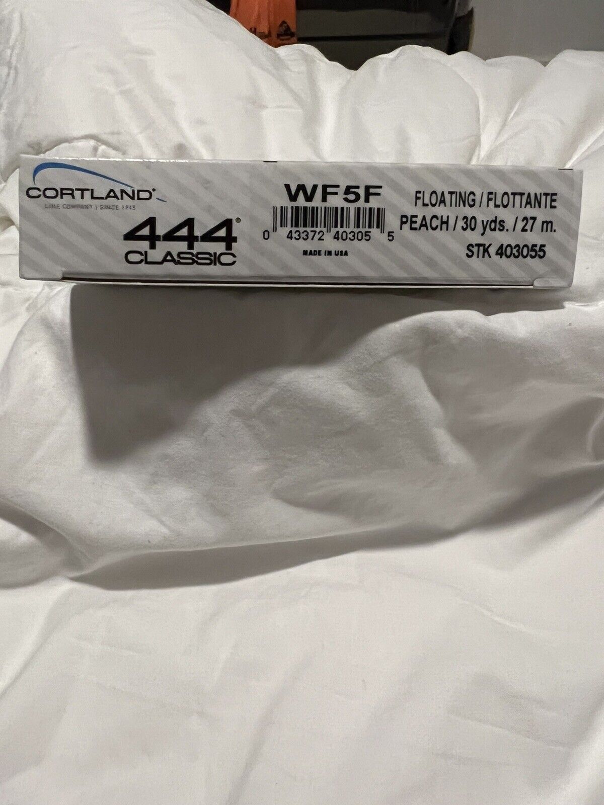 Cortland 444 Classic Peach Fly Line - WF5F