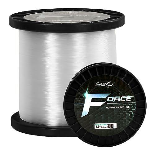 ThornsLine Force Monofilament Fishing Line - 300yd ICE Clear