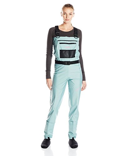 Women's Teal Deluxe Breathable Stocking Foot Chest Wader