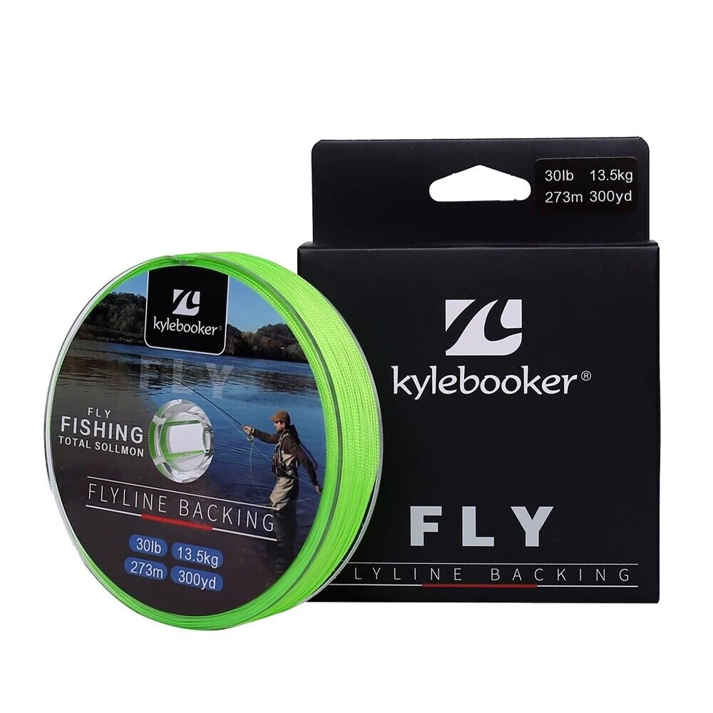 Orange Braided Fly Line Backing 20/30LB 100/300Yards