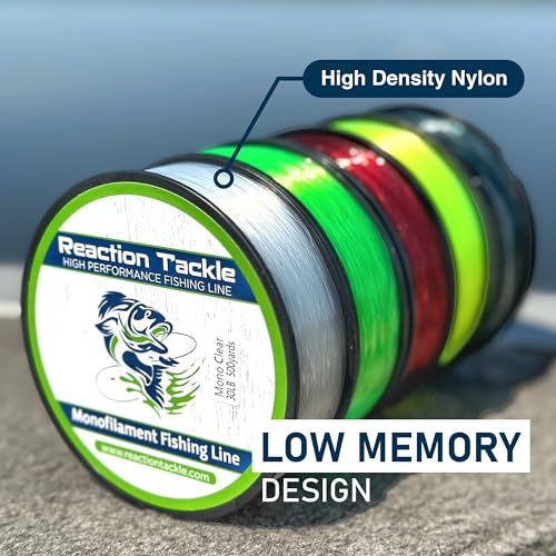 High Visibility Green Mono Fishing Line 4lb Test