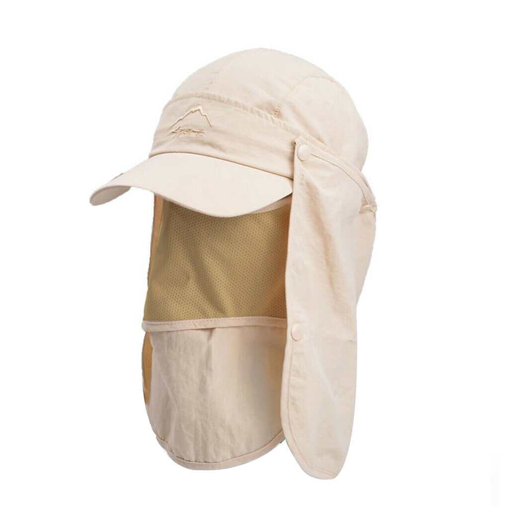 Outdoor Sun Hat with Neck Cover for Trout Fishing