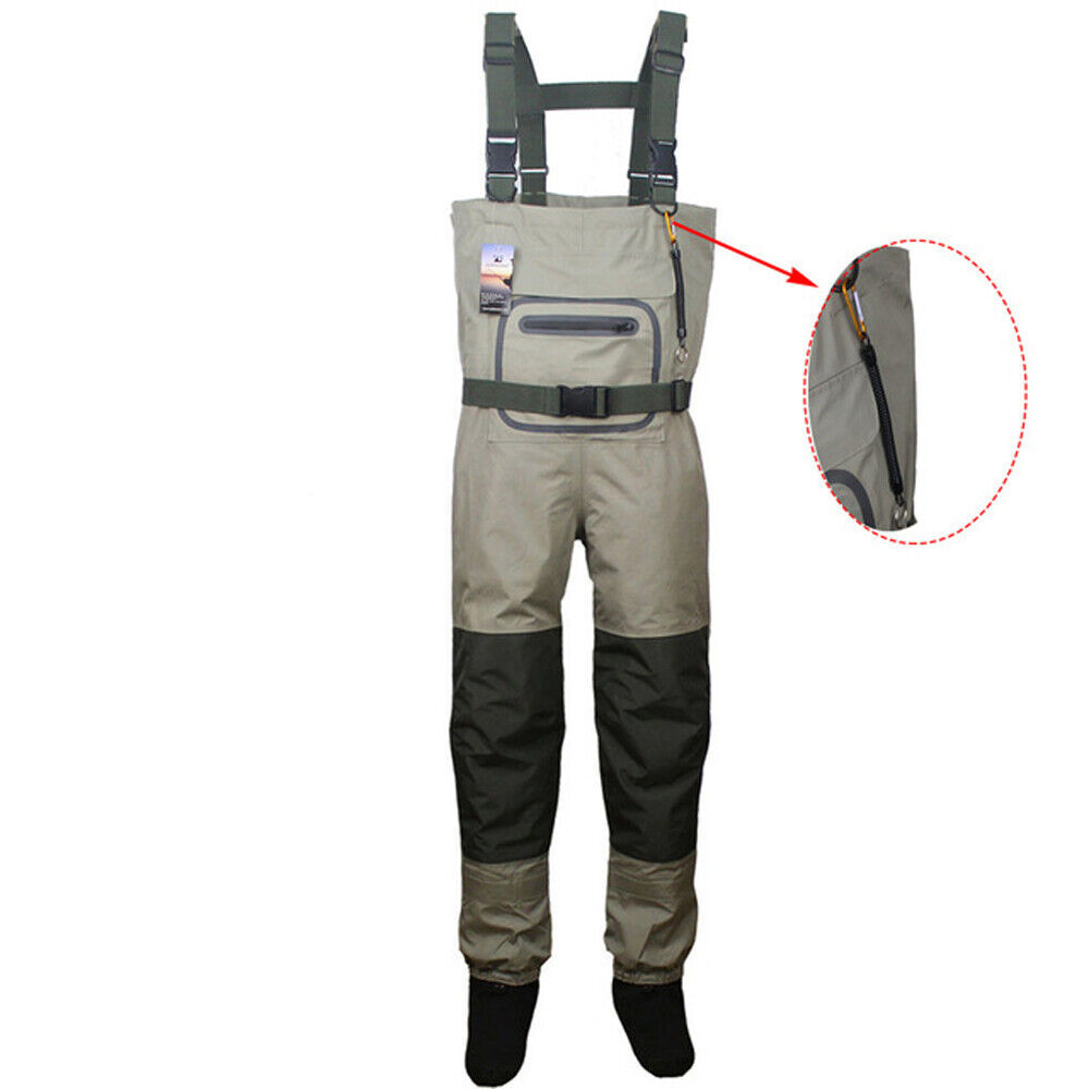 Breathable Waterproof Stockingfoot Fly Fishing Chest Waders