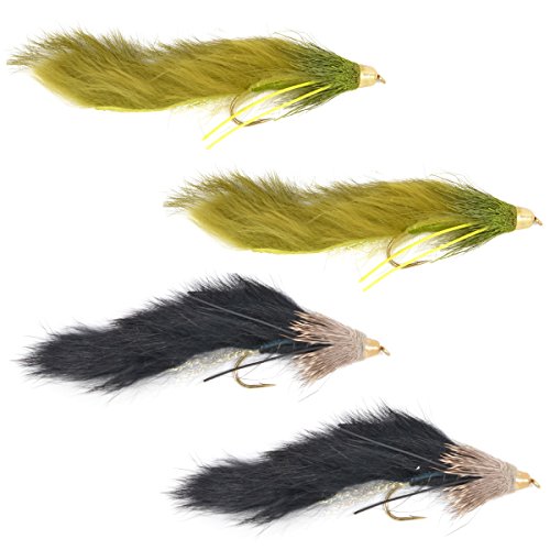 Muddy Buddy Bunny Streamer Flies Collection for Trout
