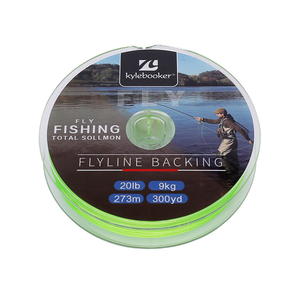 Orange Braided Fly Line Backing 20/30LB 100/300Yards