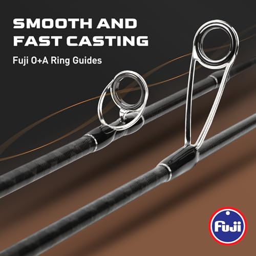 Ultra-Light 2-Piece Trout Fishing Rod with Fuji Guides