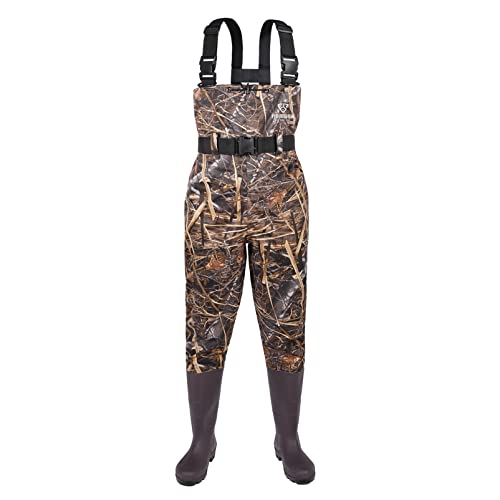 HISEA Fishing Waders with Boots Waterproof for Trout