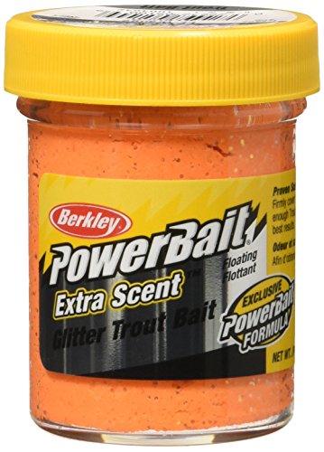 Berkley Fluorescent Orange PowerBait: Irresistible Trout Dough bait