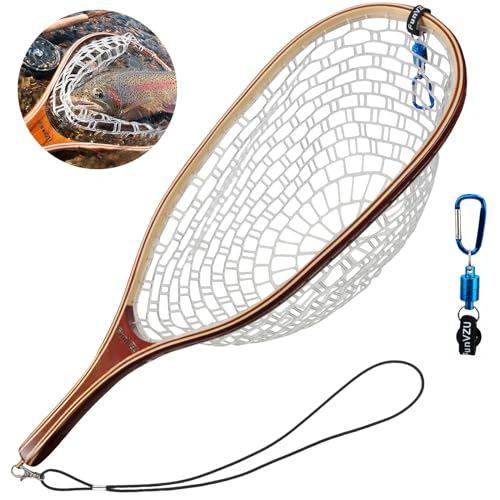 Fly Fishing Trout Net with Magnetic Release